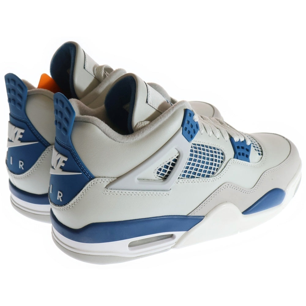 NIKE(ナイキ) AIR JORDAN 4 RETRO INDUSTRIAL BLUE エアジョーダン4 レトロ インダストリアルブルー ミッドカットスニーカー US9/27.0cm グレー/ブルー