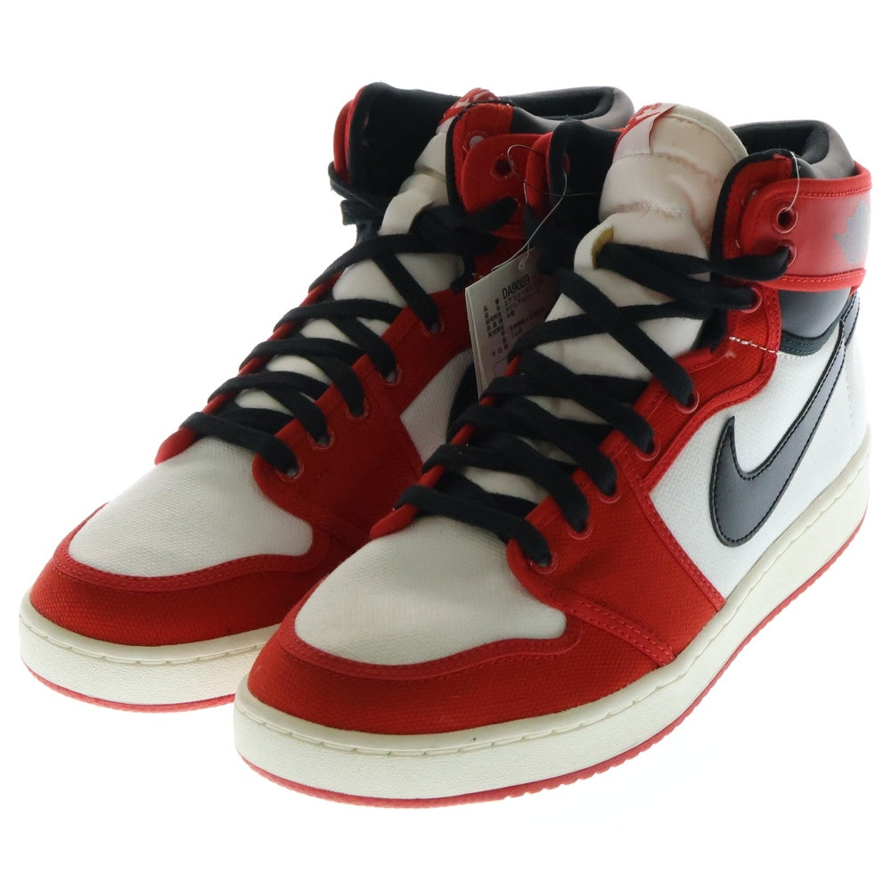 NIKE(ナイキ) AIR JORDAN 1 KO HIGH CHICAGO DA9089-100 エアジョーダン1 ケーオー シカゴ ハイカットスニーカー US6/27.5cm レッド/ホワイト