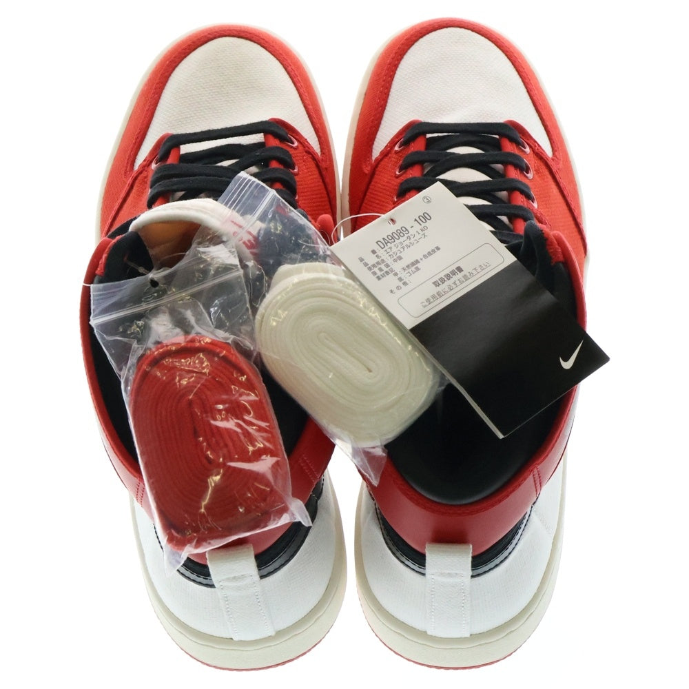 NIKE(ナイキ) AIR JORDAN 1 KO HIGH CHICAGO DA9089-100 エアジョーダン1 ケーオー シカゴ ハイカットスニーカー US6/27.5cm レッド/ホワイト