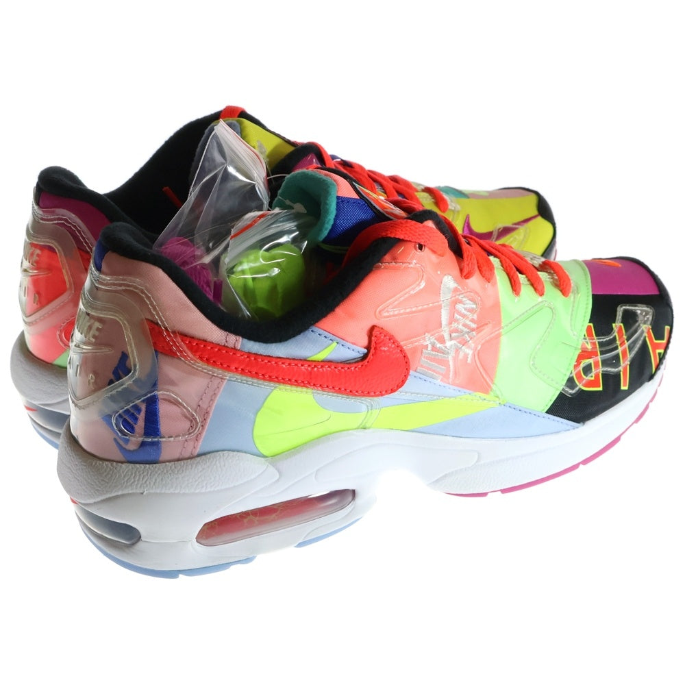NIKE(ナイキ) ×ATMOS AIR MAX 2 LIGHT QS BV7406-001 アトモス エアマックス2ライト ローカットスニーカー マルチ US10/28.0cm