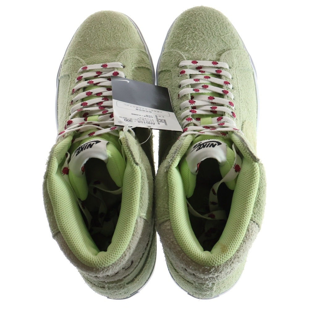 NIKE SB(ナイキエスビー) ×Flog Skateboards QS SB Zoom Blazer Mid AH6158-300 フロッグ スケートボード ズーム ブレーザー ミッドカットスニーカー グリーン US10.5/28.5cm