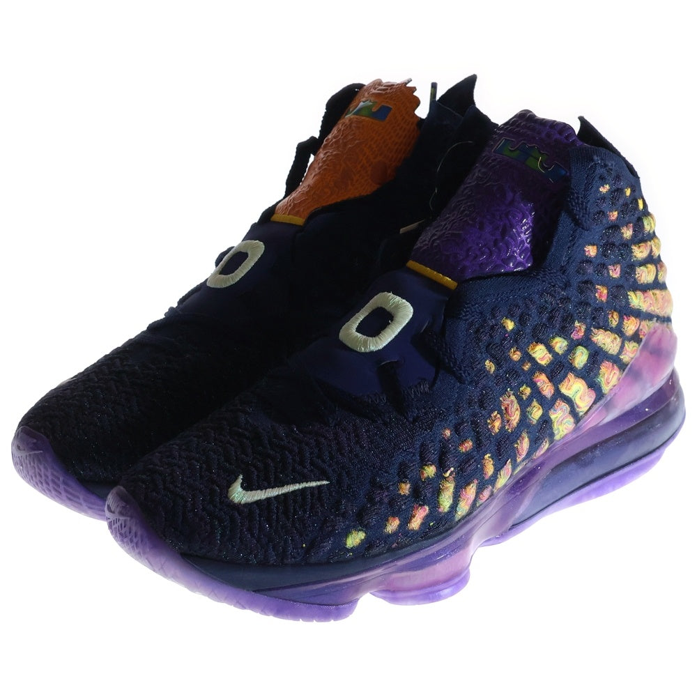 NIKE(ナイキ) LEBRON ALL STRA MONSTARS CD5050-400 レブロン17 オールスター モンスターズ ローカットスニーカー ブラック/パープル US10.5/28.5cm