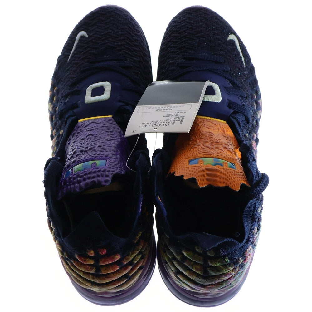 NIKE(ナイキ) LEBRON ALL STRA MONSTARS CD5050-400 レブロン17 オールスター モンスターズ ローカットスニーカー ブラック/パープル US10.5/28.5cm