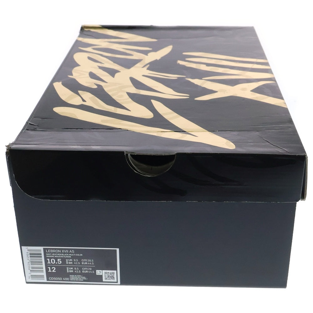 NIKE(ナイキ) LEBRON ALL STRA MONSTARS CD5050-400 レブロン17 オールスター モンスターズ ローカットスニーカー ブラック/パープル US10.5/28.5cm