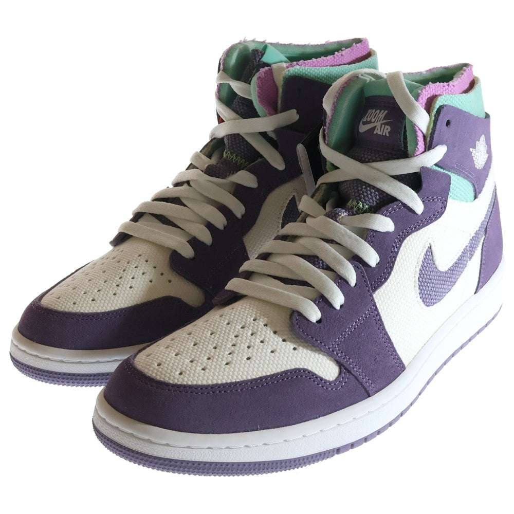 NIKE(ナイキ) AIR JORDAN 1 HIGH ZOOM AIR COMFORT CT0978-150 エアジョーダン1 ズームエア コンフォート ハイカットスニーカー US10.5/28.5cm ホワイト/パープル