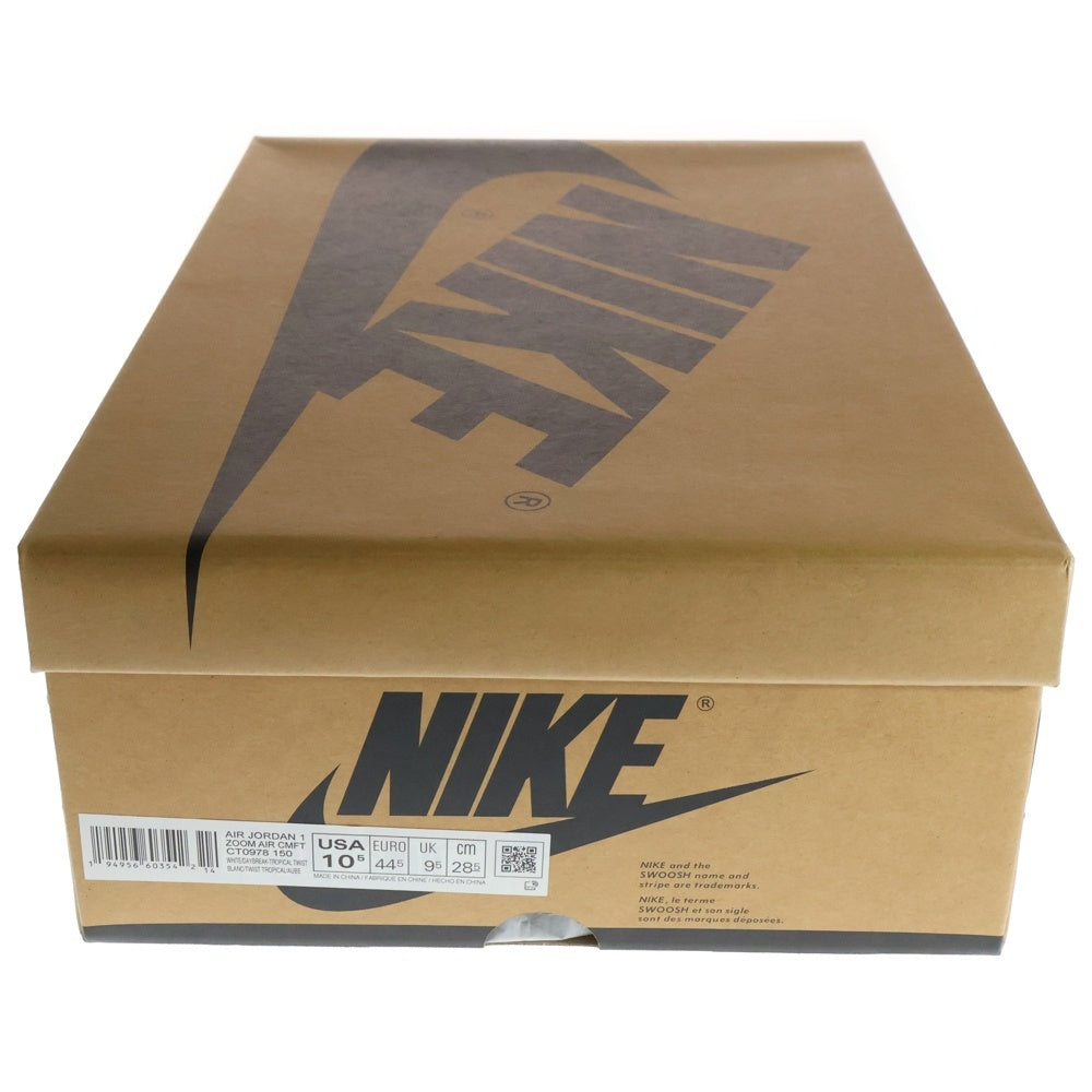 NIKE(ナイキ) AIR JORDAN 1 HIGH ZOOM AIR COMFORT CT0978-150 エアジョーダン1 ズームエア コンフォート ハイカットスニーカー US10.5/28.5cm ホワイト/パープル