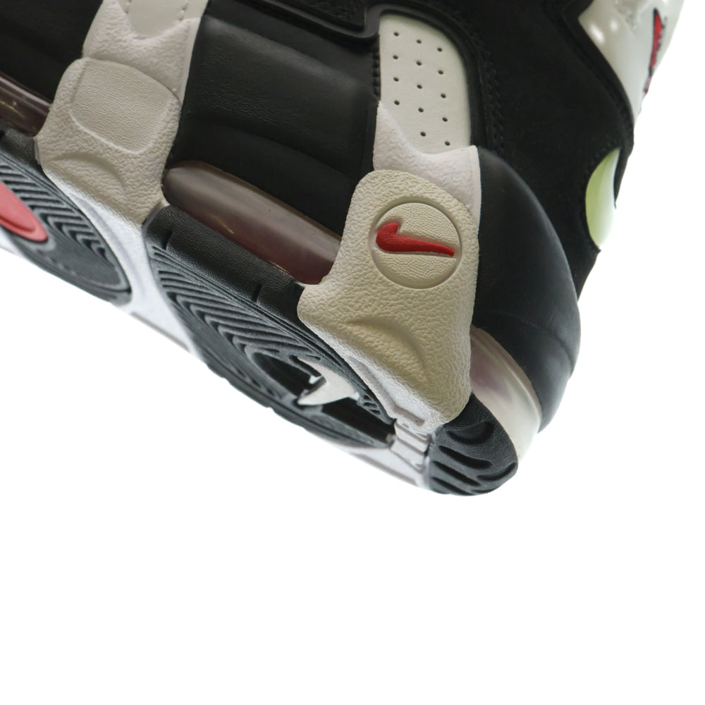 NIKE(ナイキ) AIR MORE UPTEMPO 414962-105 エアモアアップテンポ ハイカットスニーカー US10/28cm ホワイト/ブラック