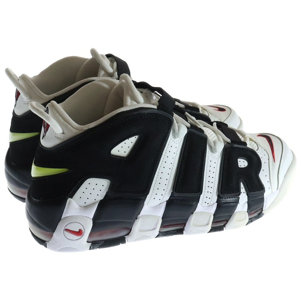NIKE(ナイキ) AIR MORE UPTEMPO 414962-105 エアモアアップテンポ ハイカットスニーカー US10/28cm ホワイト/ブラック