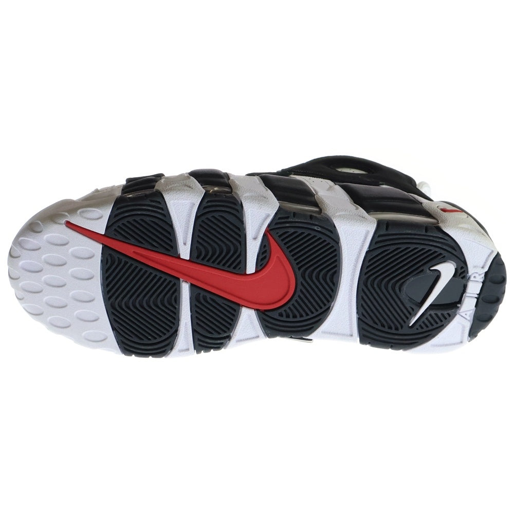 NIKE(ナイキ) AIR MORE UPTEMPO 414962-105 エアモアアップテンポ ハイカットスニーカー US10/28cm ホワイト/ブラック