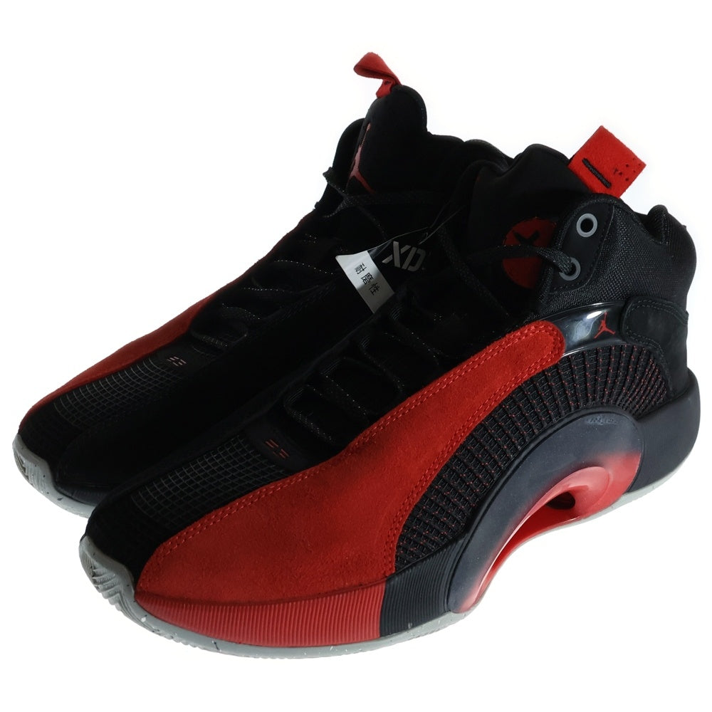 NIKE(ナイキ) AIR JORDAN XXXV WARRIOR DA2625-600 エアジョーダン35 ウォーリアー ハイカットスニーカー レッド/ブラック US10.5/28.5cm