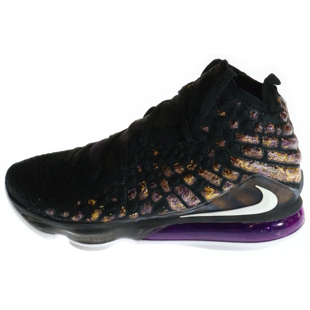 NIKE(ナイキ) LEBRON XVII BQ3177-004 レブロン17 ハイカットスニーカー ブラック US10/28.0cm
