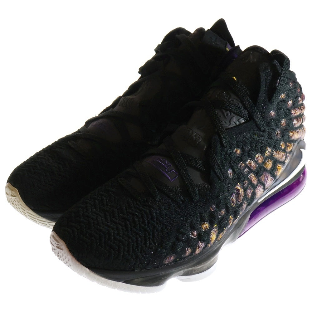 NIKE(ナイキ) LEBRON XVII BQ3177-004 レブロン17 ハイカットスニーカー ブラック US10/28.0cm