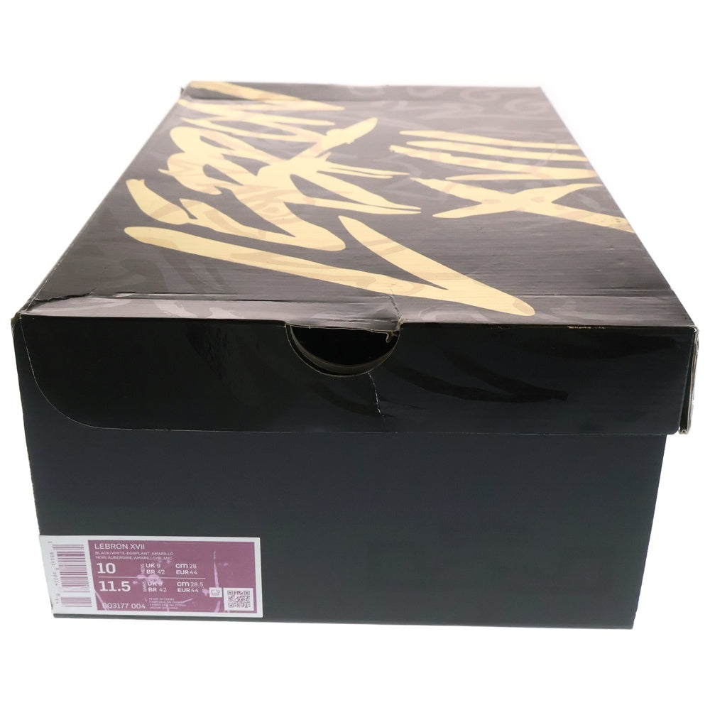 NIKE(ナイキ) LEBRON XVII BQ3177-004 レブロン17 ハイカットスニーカー ブラック US10/28.0cm
