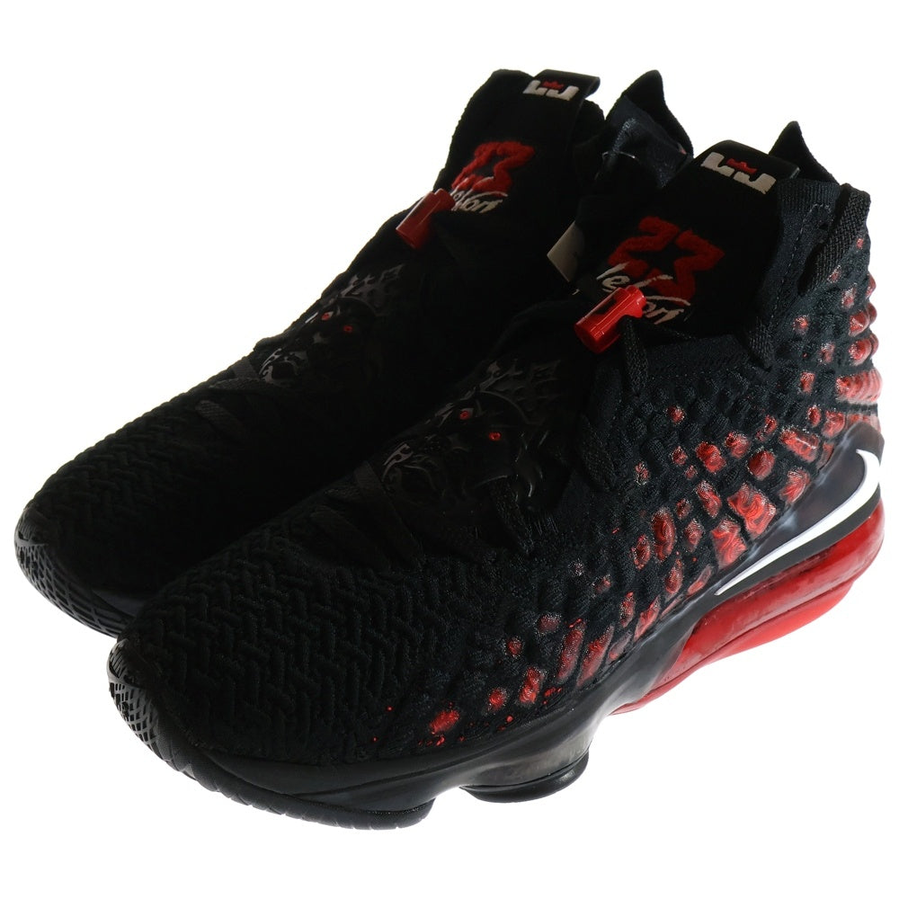 NIKE(ナイキ) LEBRON XVII BQ3177-006 レブロン17 ハイカットスニーカー ブラック US10.5/28.5cm