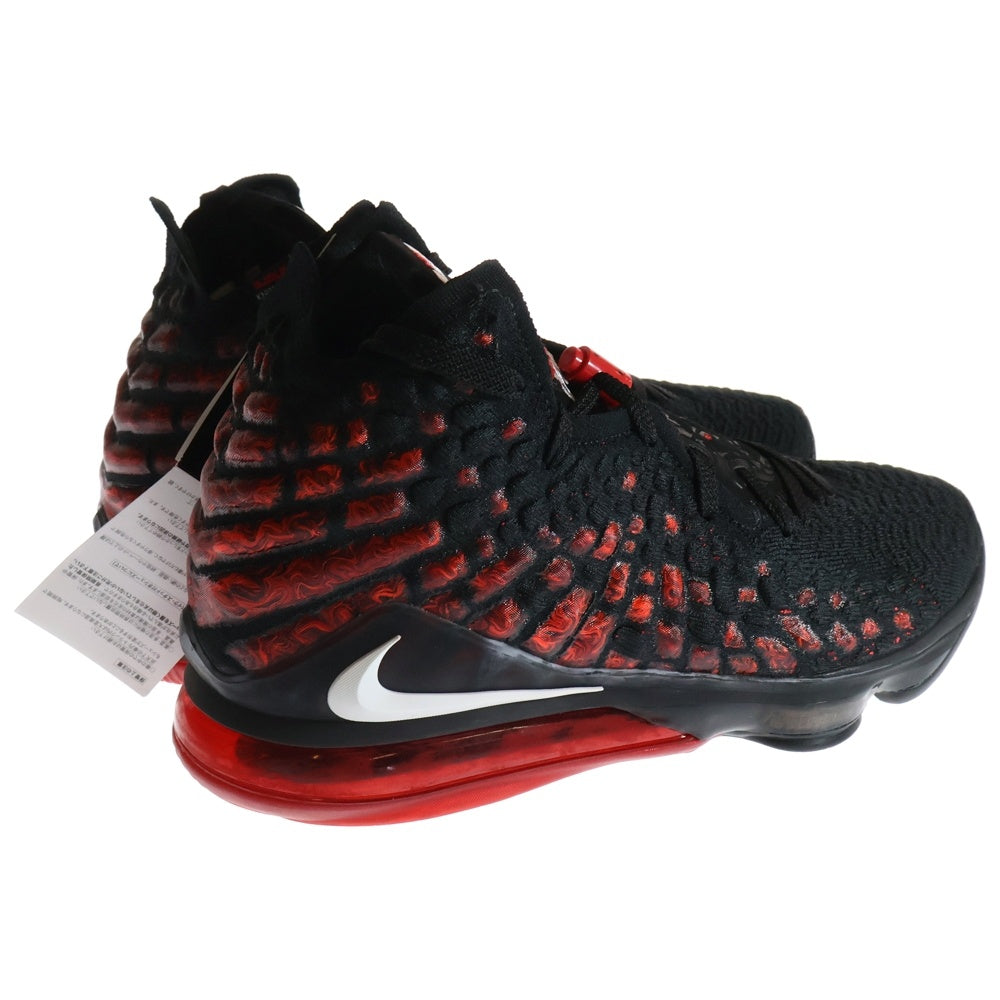 NIKE(ナイキ) LEBRON XVII BQ3177-006 レブロン17 ハイカットスニーカー ブラック US10.5/28.5cm