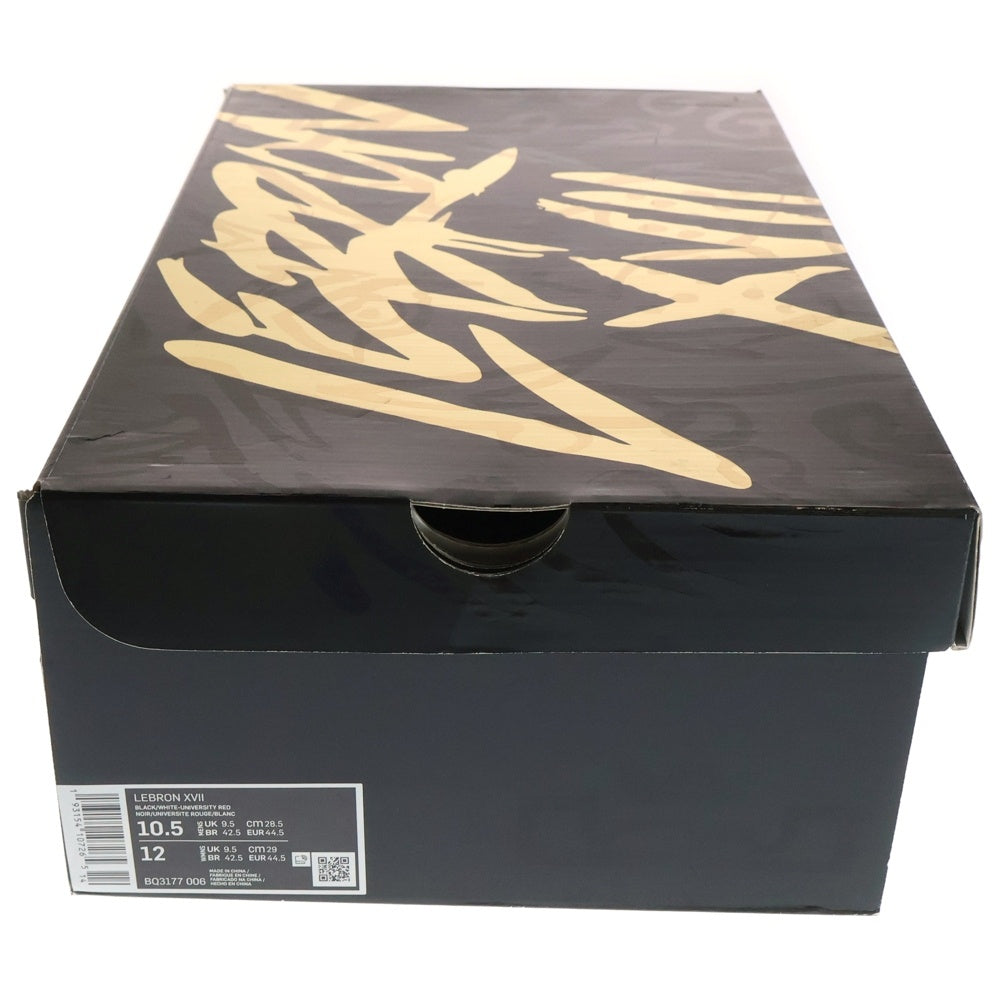 NIKE(ナイキ) LEBRON XVII BQ3177-006 レブロン17 ハイカットスニーカー ブラック US10.5/28.5cm