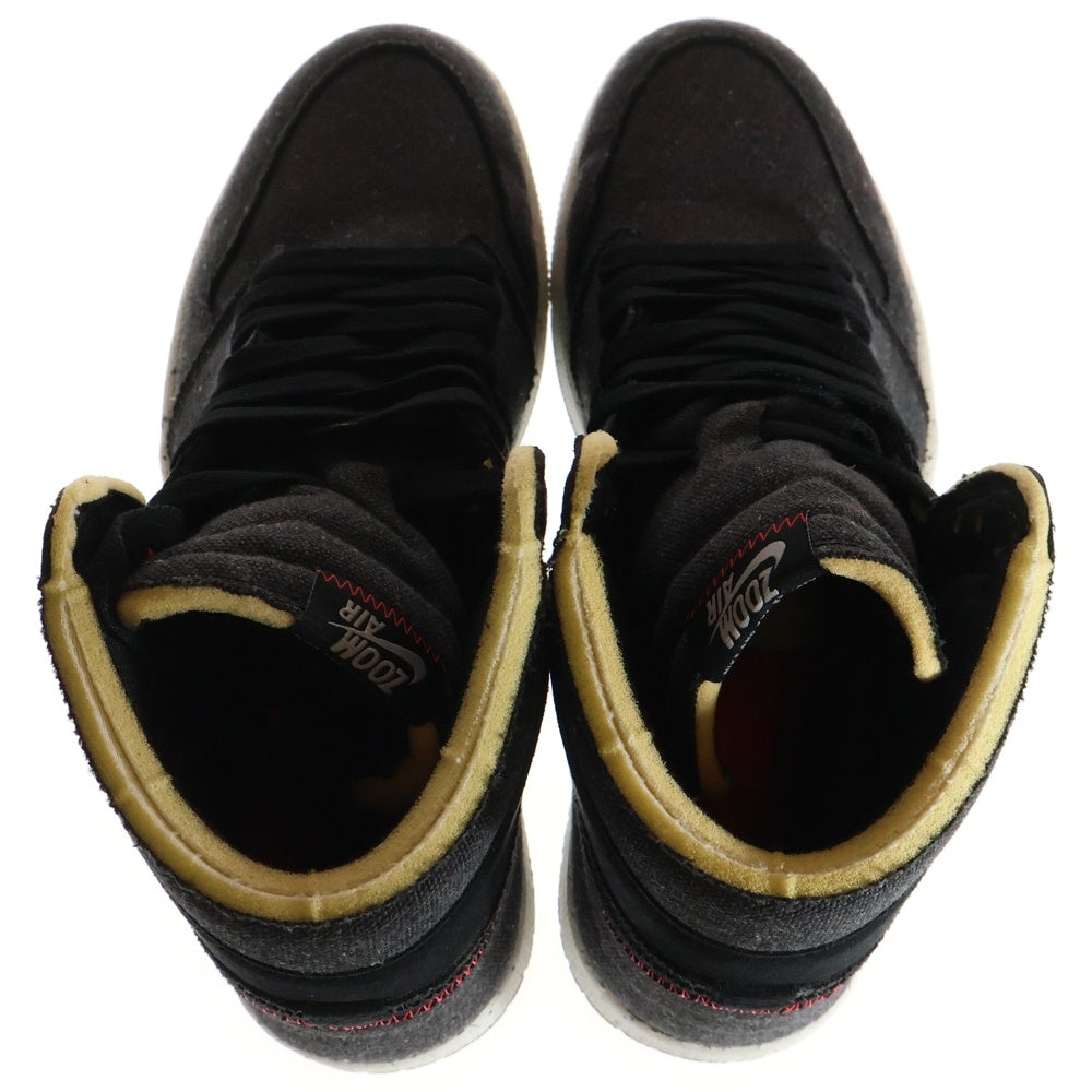 NIKE(ナイキ) AIR JORDAN 1 HIGH ZOOM AIR CRATER CW2414-001 エアジョーダン1 ズームエア ハイカットスニーカー クレーター US10.5/28.5cm グレー