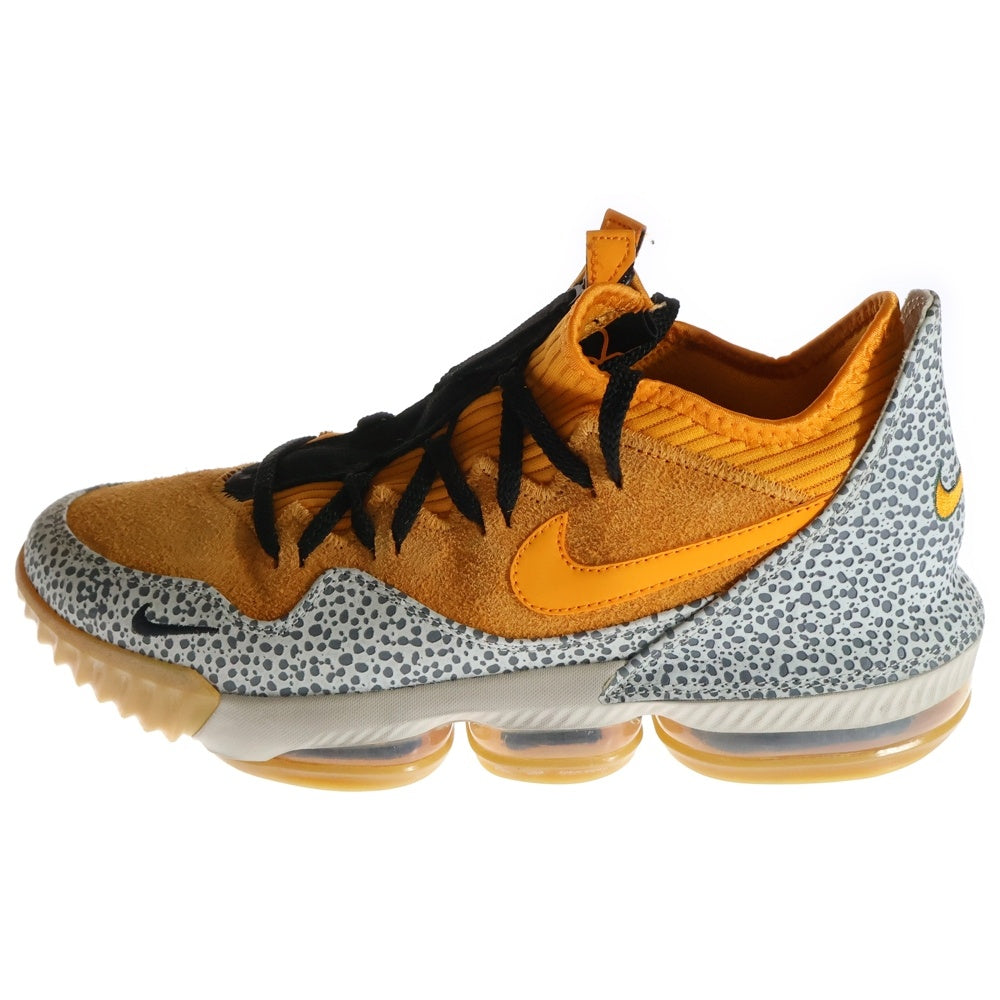 NIKE(ナイキ) ×ATMOS LEBRON 16 LOW CD9471-800 アトモス レブロン ローカットスニーカー オレンジ US10/28.0cm