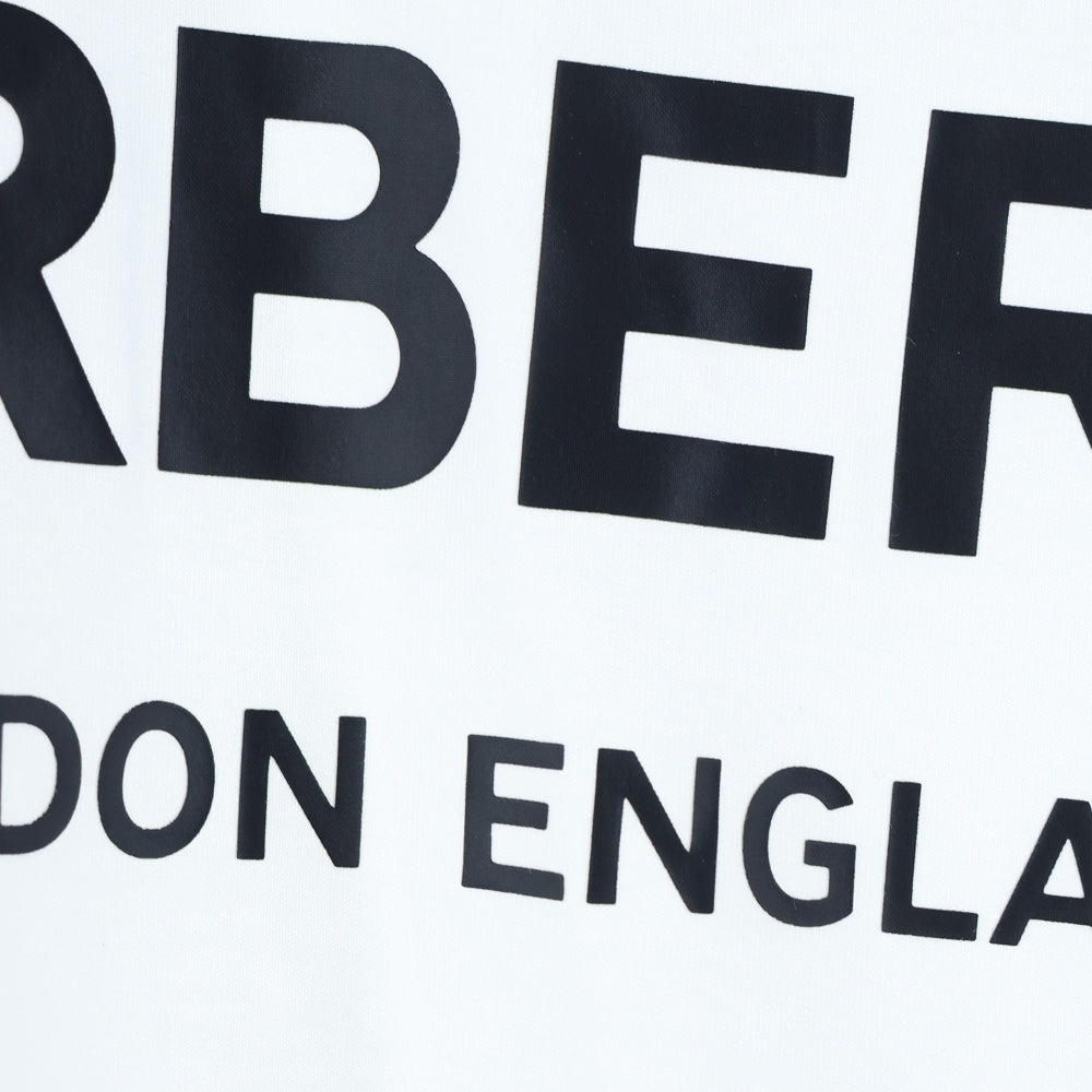 BURBERRY(バーバリー) フロントロゴプリント半袖Tシャツ クルーネックカットソー 8009495 ホワイト