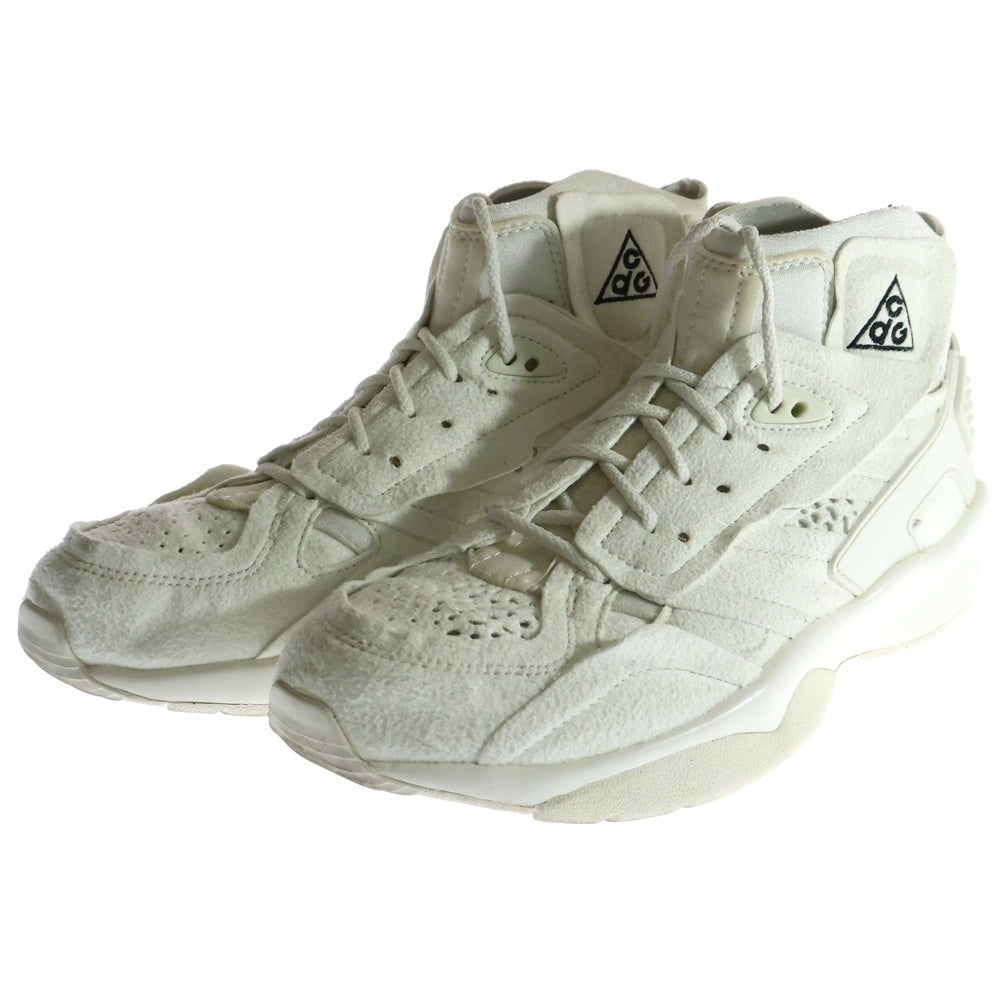 NIKE(ナイキ) ×COMME des GARCONS ACG AIR MOWABB コムデギャルソン ACG エアモワブ ローカットスニーカー US8/26.0cm ホワイト