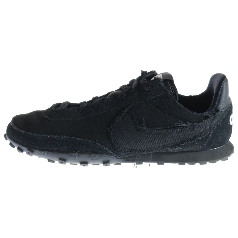 NIKE(ナイキ) ×COMME des GARCONS WAFFLE RACER/CDG コムデギャルソン ワッフルレーサー ローカット スニーカー US8/26.0cm ブラック