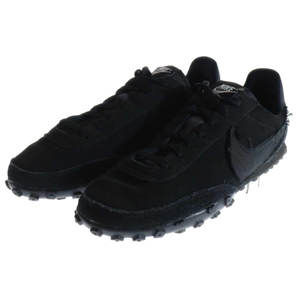 NIKE(ナイキ) ×COMME des GARCONS WAFFLE RACER/CDG コムデギャルソン ワッフルレーサー ローカット スニーカー US8/26.0cm ブラック