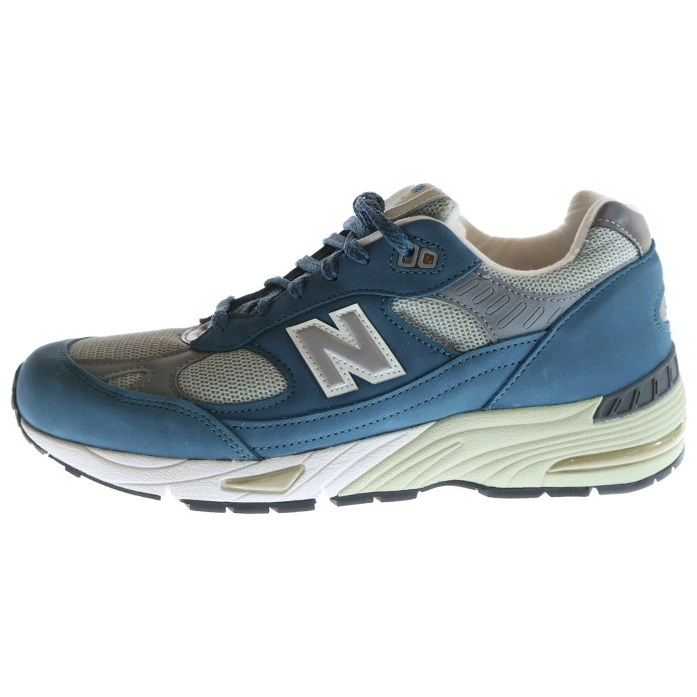 New Balance(ニューバランス) M991BSG UK製 スエード ローカットスニーカー ブルー/グレー US8.5/26.5cm