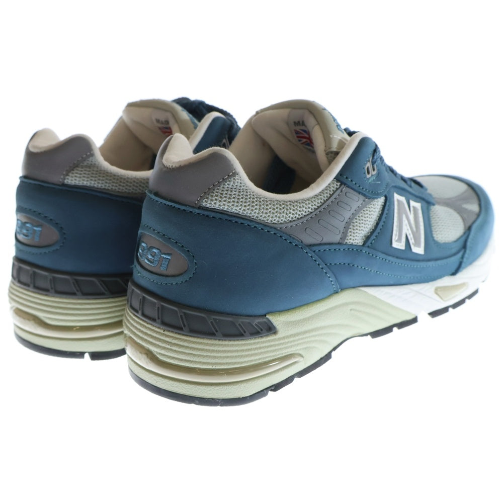 New Balance(ニューバランス) M991BSG UK製 スエード ローカットスニーカー ブルー/グレー US8.5/26.5cm