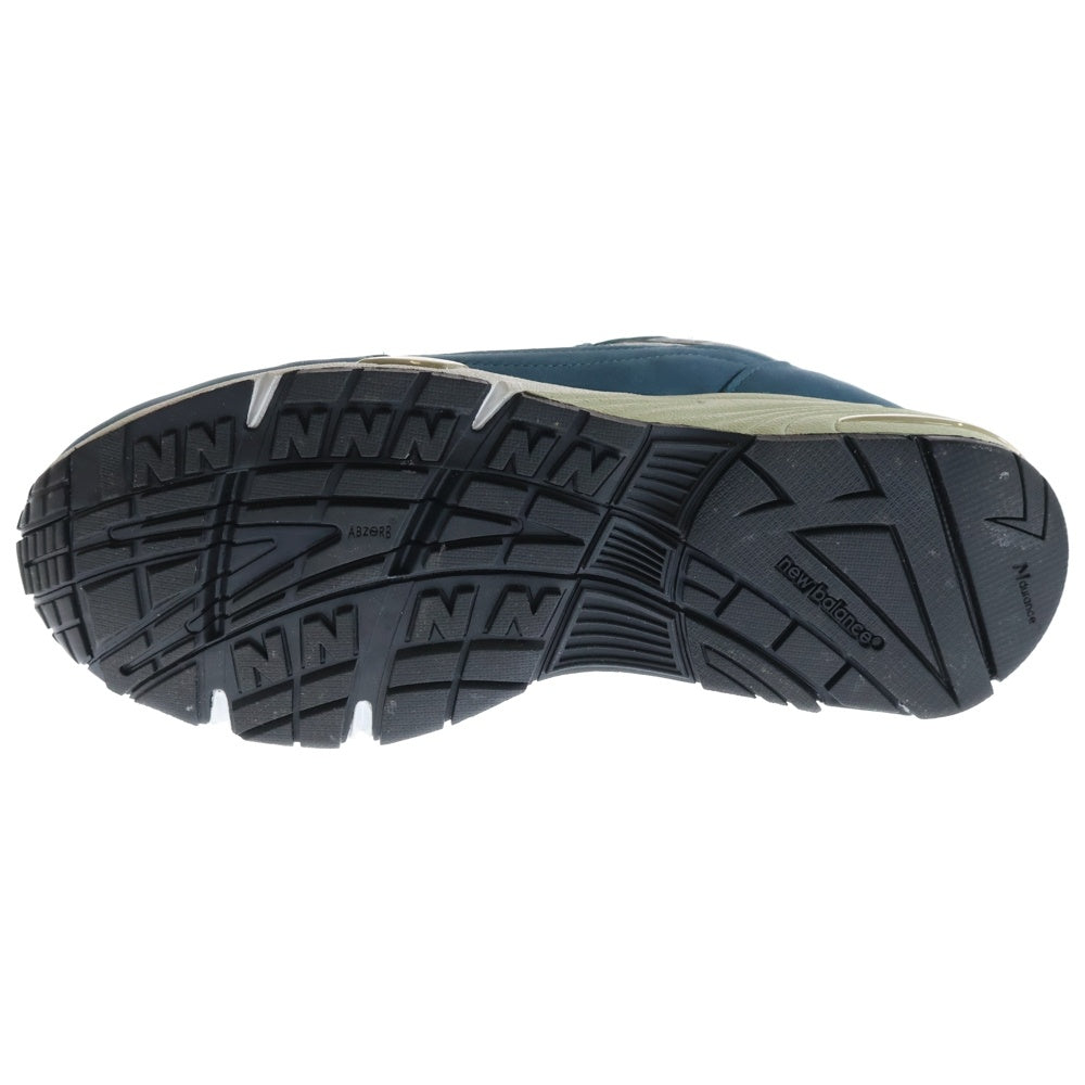 New Balance(ニューバランス) M991BSG UK製 スエード ローカットスニーカー ブルー/グレー US8.5/26.5cm