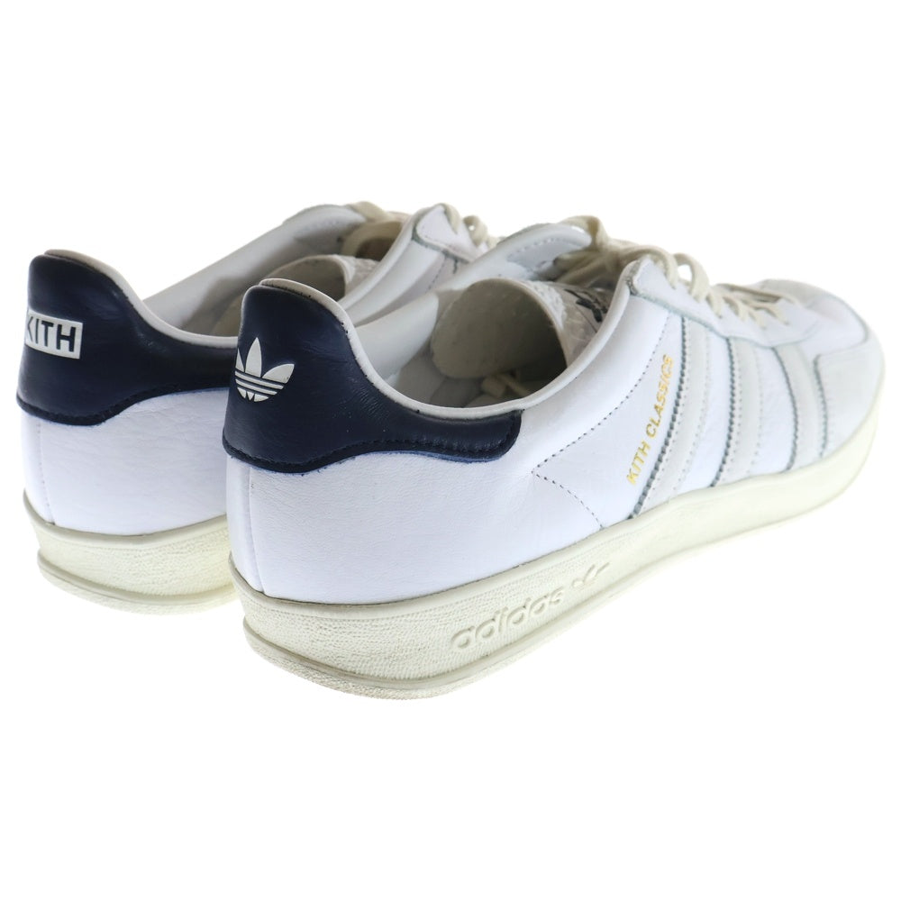 adidas(アディダス) ×KITH GAZELLE INDOOR IE2572 ×キス ガゼル ローカットスニーカー ホワイト US8.5/26.5cm