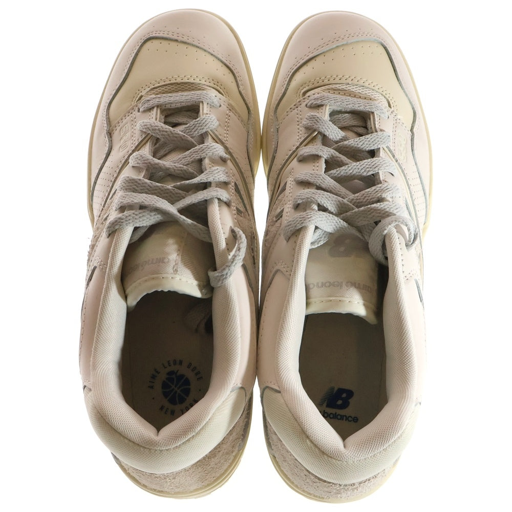 New Balance(ニューバランス) ×AIME LEON DORE BB550 エメ レオン ドレ ローカットスニーカー US8.5/26.5cm ホワイト