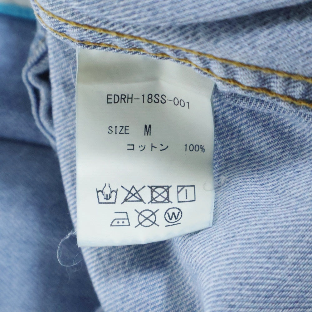 RON HERMAN(ロンハーマン) 18SS ワッペン デニムシャツ インディゴ