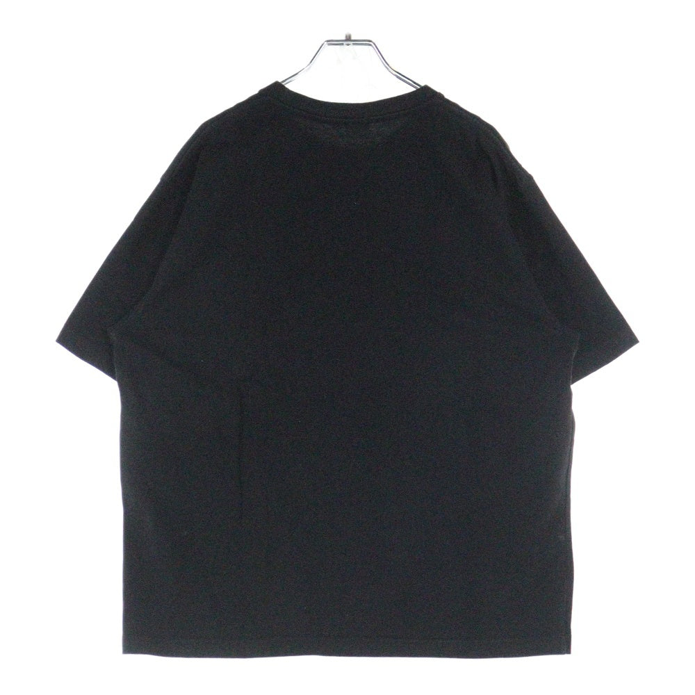 DIOR(ディオール) CD ICON CDアイコン ロゴ刺繍 クルーネック 半袖Tシャツ カットソー ブラック 943J605A0554