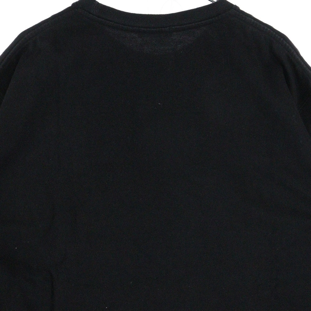 DIOR(ディオール) CD ICON CDアイコン ロゴ刺繍 クルーネック 半袖Tシャツ カットソー ブラック 943J605A0554