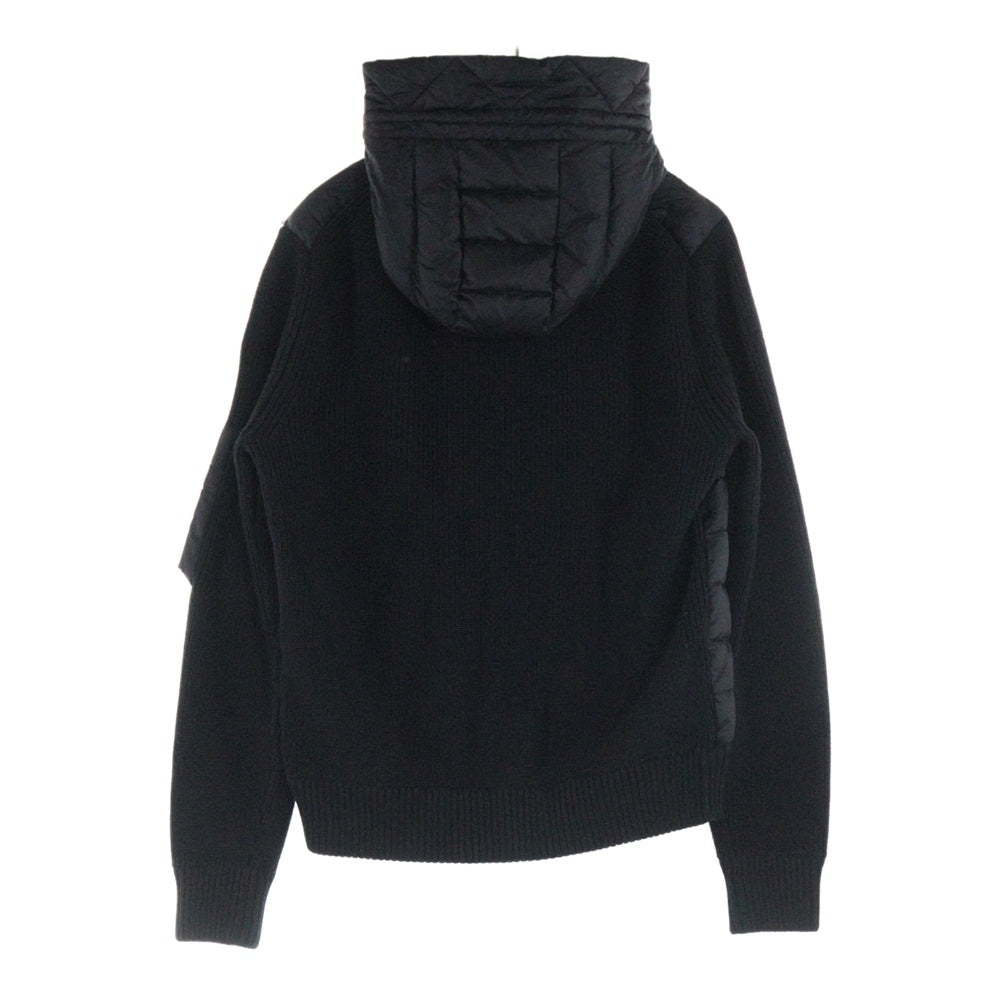 MONCLER(モンクレール) 20AW CARDIGAN TRICOT カーディガントリコット ダウン切替ニットカーディガン ブラック F20919B50800