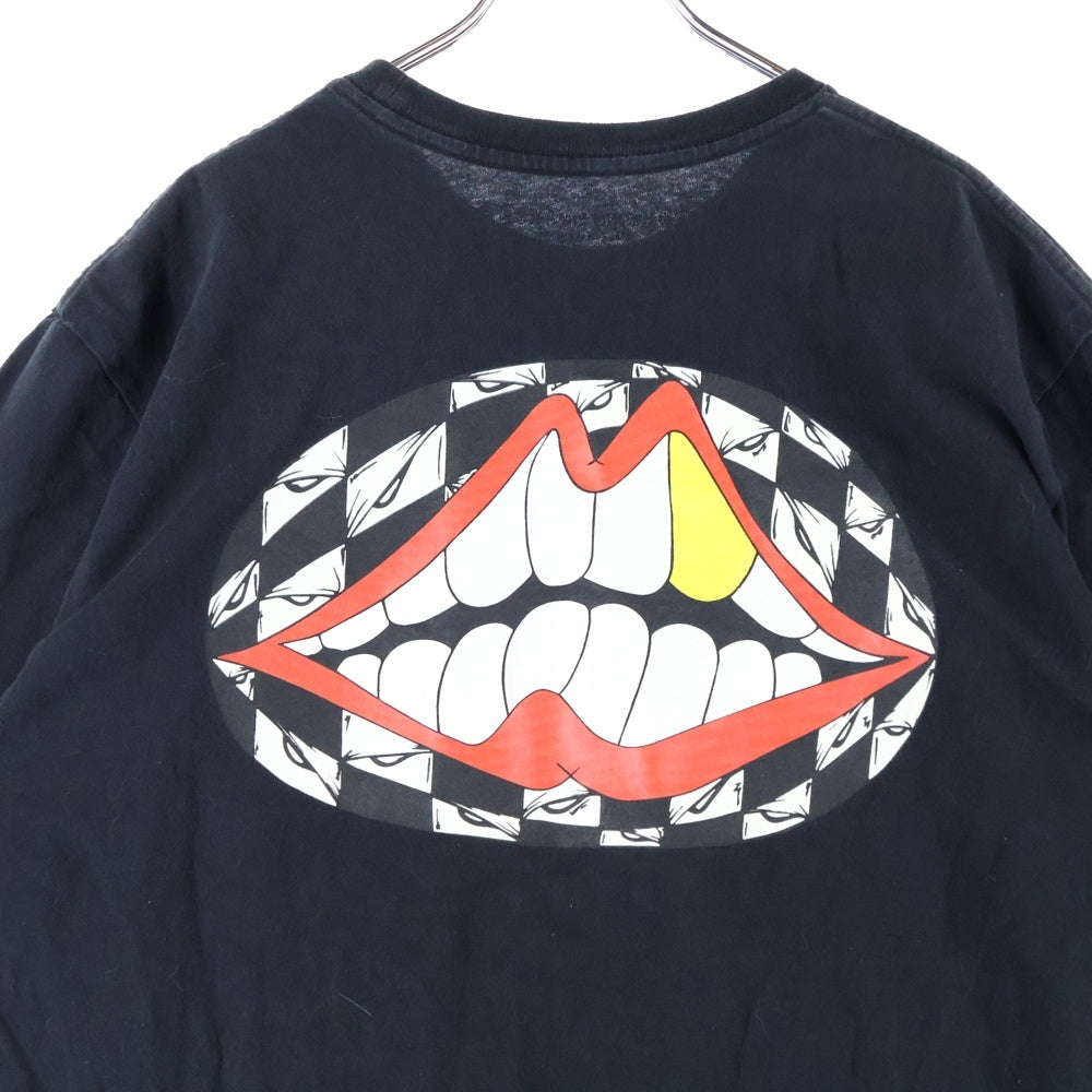 CHROME HEARTS(クロムハーツ) ×MATTY BOY CHOMPER TEE ×マッティボーイ チョンパーバッグプリント半袖Tシャツ カットソー ブラック