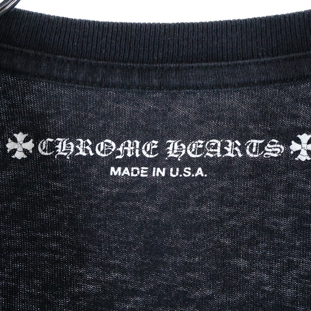 CHROME HEARTS(クロムハーツ) ×MATTY BOY CHOMPER TEE ×マッティボーイ チョンパーバッグプリント半袖Tシャツ カットソー ブラック