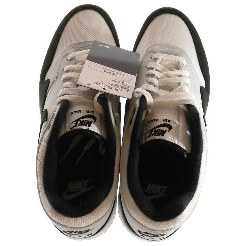 NIKE(ナイキ) AIR MAX1 FD9082-107 エアマックス ローカットスニーカー US9.5/27.5cm ホワイト/ブラック