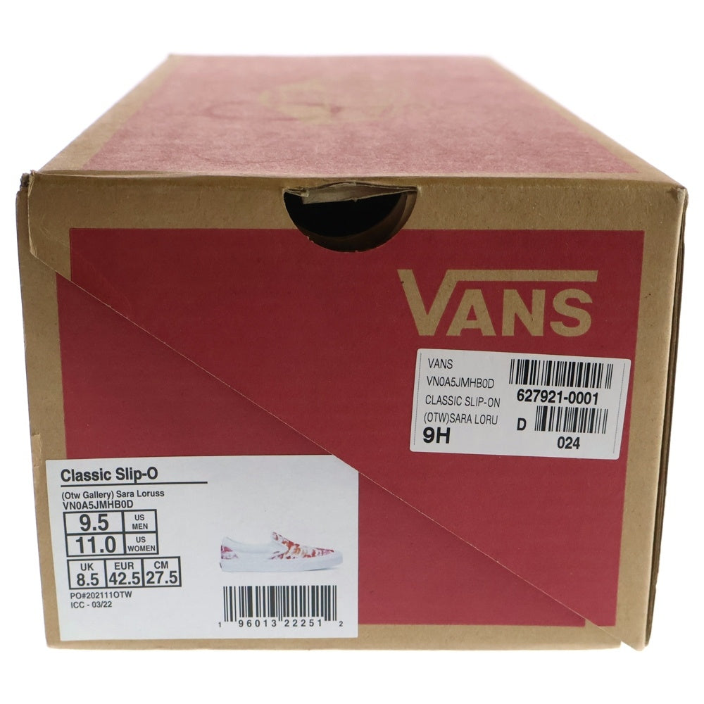 VANS(ヴァンズ) Classic Slip-O VN0A5JMHB0D ローカットスニーカー ホワイト US9.5/27.5cm