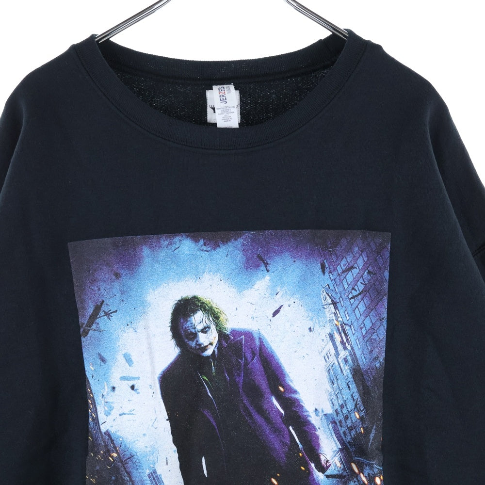 WACKO MARIA(ワコマリア) 25SS ×THE DARK KNIGHT TRILOGY SWEAT SHIRT ダークナイトトリロジー プリント スウェットシャツ トレーナー ブラック
