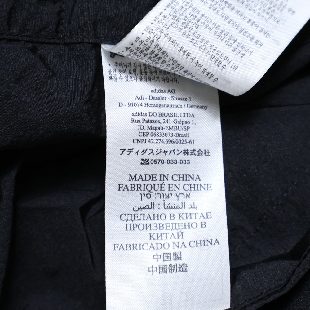 adidas(アディダス) ×WALES BONNER WB NYLON TOP IT9775 ウェールズ ボナー ナイロンジャケット ブラック