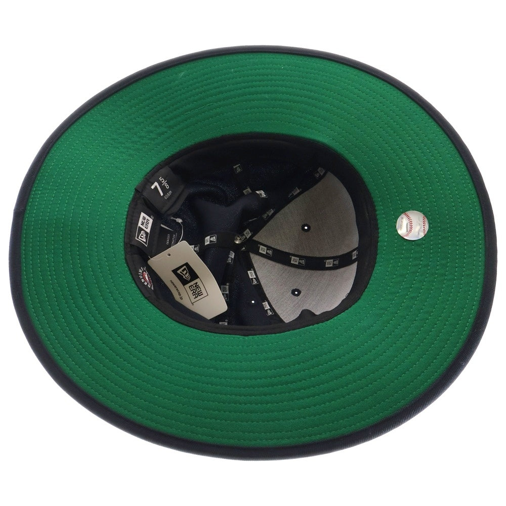 NEW ERA(ニューエラ) FITTED LONGBRIMHAT ヤンキース ロング ブリムハット 帽子 ネイビー