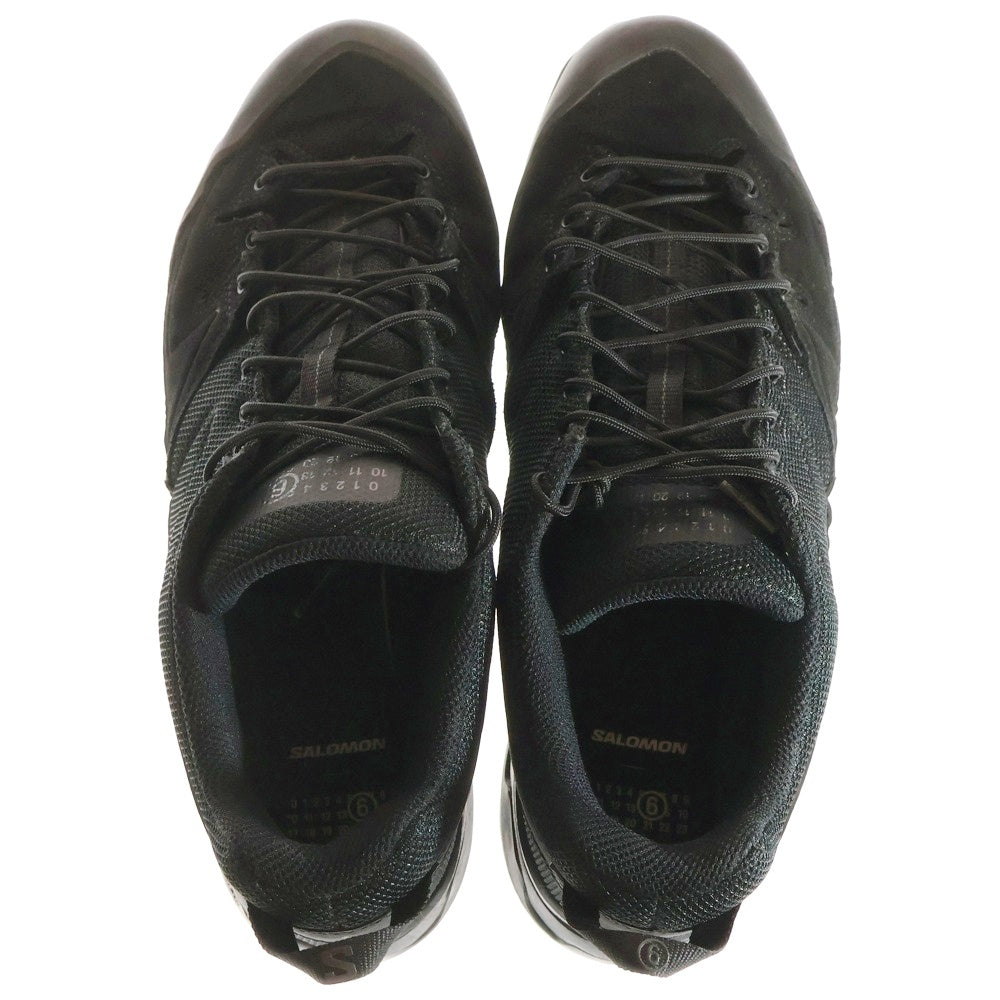 MM6 Maison Margiela(エムエムシックスメゾンマルジェラ) ×SALOMON X-ALP ローカットスニーカー ブラック 475361 US11.5/29.5cm
