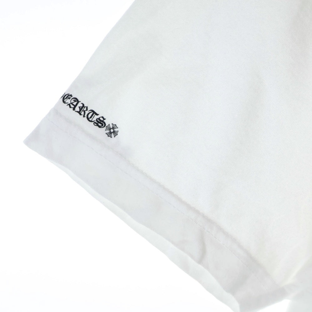 CHROME HEARTS(クロムハーツ) Vine Dagger ヴァインダガープリント 半袖Tシャツ カットソー ホワイト