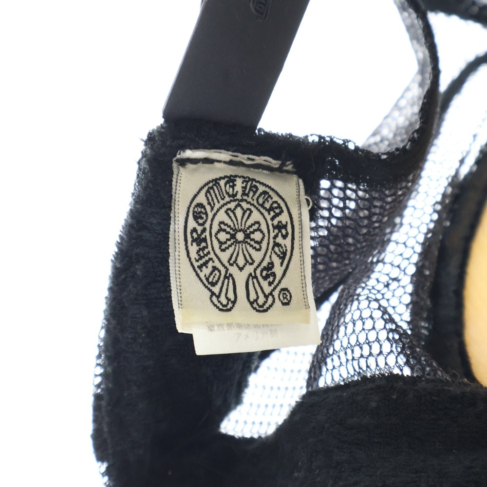 CHROME HEARTS(クロムハーツ) TRUCKER CAP CHパッチメッシュトラッカーキャップ クロスボール付 帽子 ホワイト/ブラック
