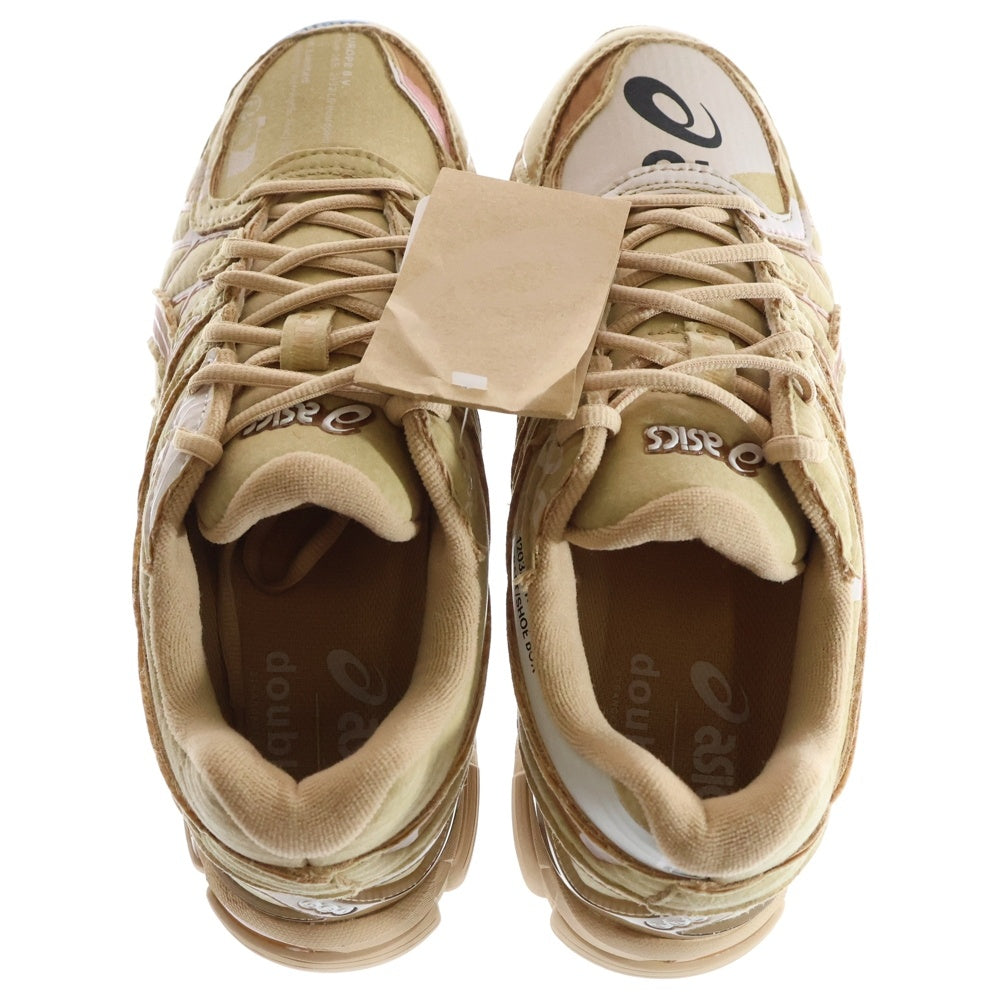 ASICS(アシックス) ×doublet GEL-KAYANO 20 CARTON Sand 1203A519-200 ダブレット ゲルカヤノ サンド ローカットスニーカー ベージュ US10/28.0cm