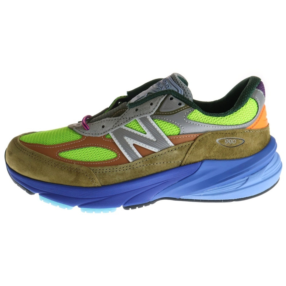 New Balance(ニューバランス) ×Action Bronson 990V6 M990AB6 アクション・ブロンソン ローカットスニーカー US8.5/26.5cm マルチ