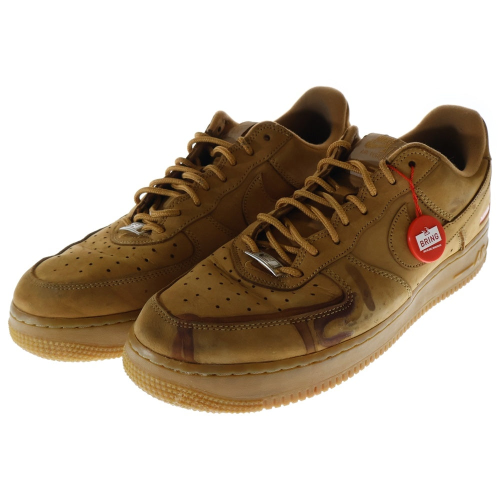 NIKE(ナイキ) ×SUPREME AIR FORCE 1 LOW SP Wheat DN1555-200 シュプリーム エアフォース1 ウィート ローカットスニーカー ブラウン US11/29.0cm