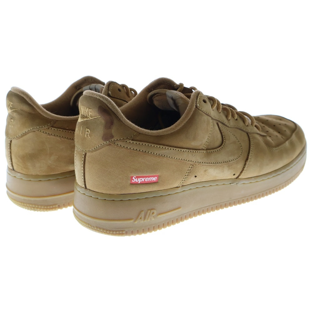 NIKE(ナイキ) ×SUPREME AIR FORCE 1 LOW SP Wheat DN1555-200 シュプリーム エアフォース1 ウィート ローカットスニーカー ブラウン US11/29.0cm