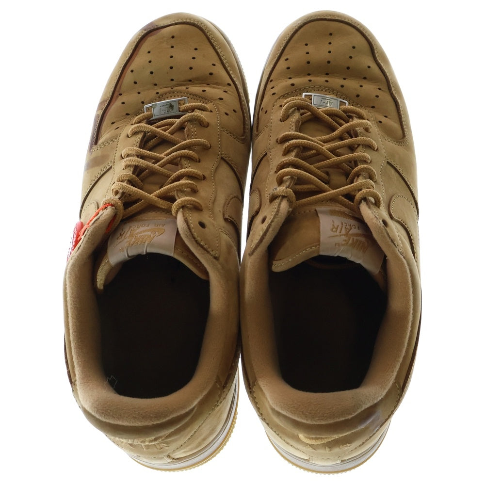 NIKE(ナイキ) ×SUPREME AIR FORCE 1 LOW SP Wheat DN1555-200 シュプリーム エアフォース1 ウィート ローカットスニーカー ブラウン US11/29.0cm